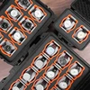 2/8/12 Grids Watch Organizer Box Jewelry Display Storage Case Anti-drop Waterproof Dustproof Watch Suitcase Flannel Watch Pillow 1
