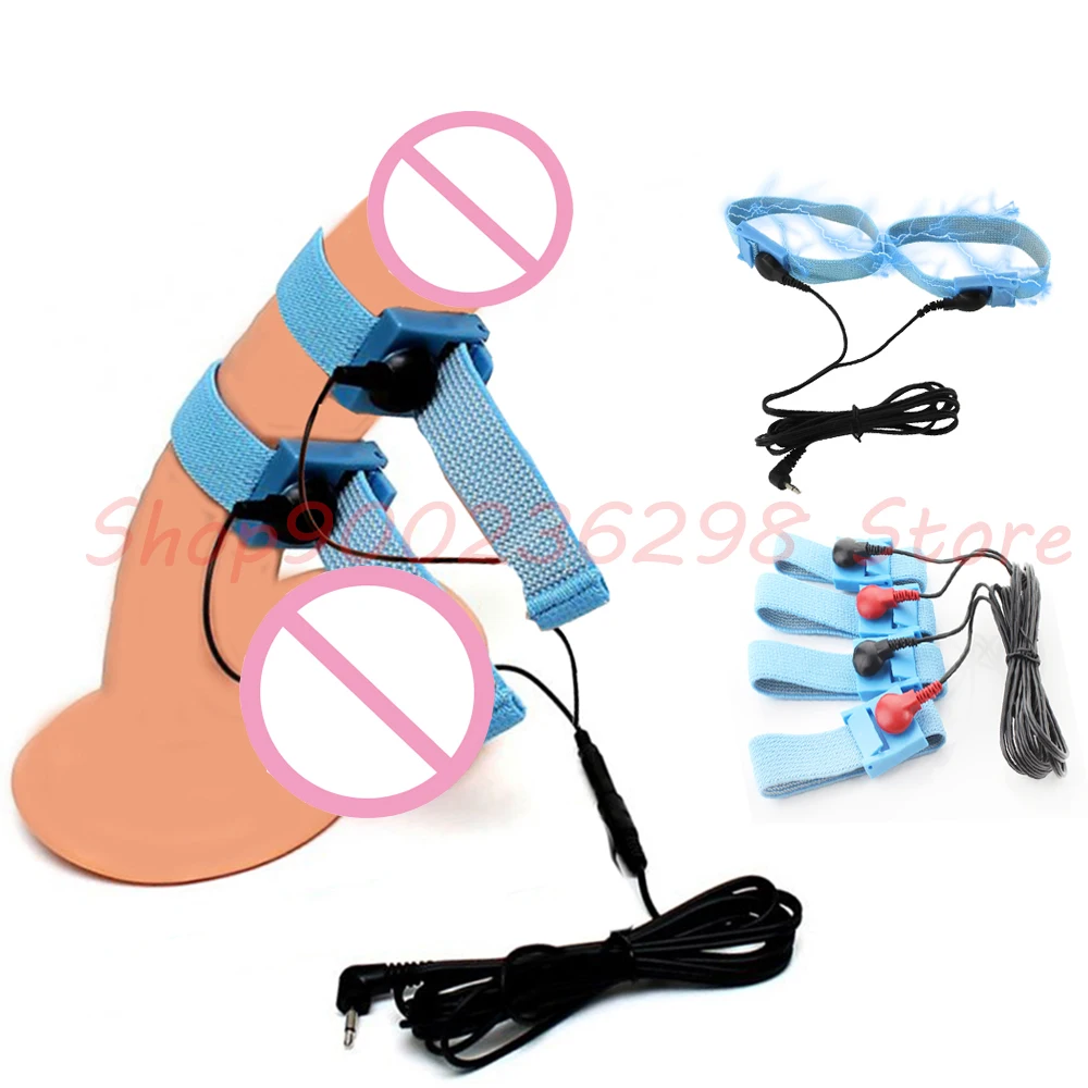 Electric Sex Toys Bdsm Toy Electro Stimulation Penis Ring E-stim Glans Trainer Cock Cage Ball Bondage Penis Extender Electric Sex Massage For Male