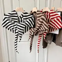 Australian Woolen Triangular Scarf Winter Warm Soft Knitted Triangle Scarf Korean Fashion Bandana Headscarf Lady Wool Scarves - Image 3