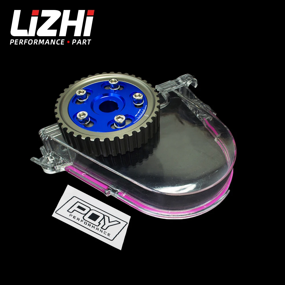 Aluminum Cam Gear Cam Cover for 96-00 Civic D16Z D16Y