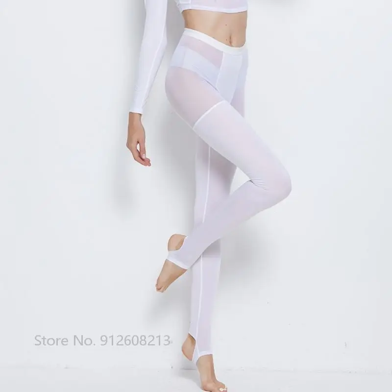 Swan Love Golf Ladies Cropped Tops Summer Sunscreen Ice Silk Golf Shirts Women Slim Sexy Leggings Stocking Skinny Sports Pants women golf polo shirt
