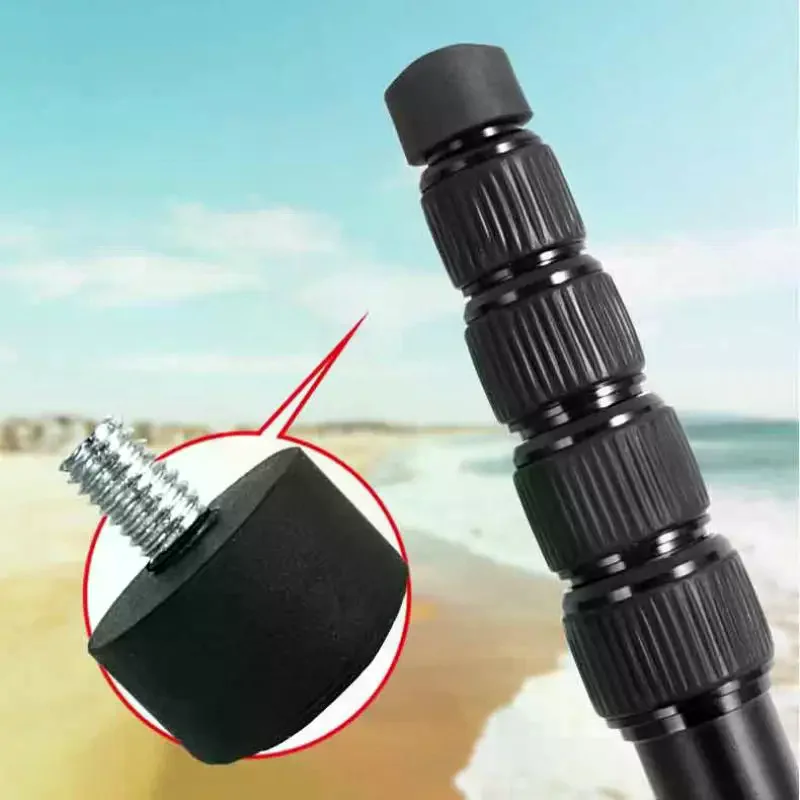 1Pc Anti-slip Rubber Tripod Foot Pad - 3/8" 1/4" M8 Spike Feet Universal Photography Accessories For Tripod Monopod