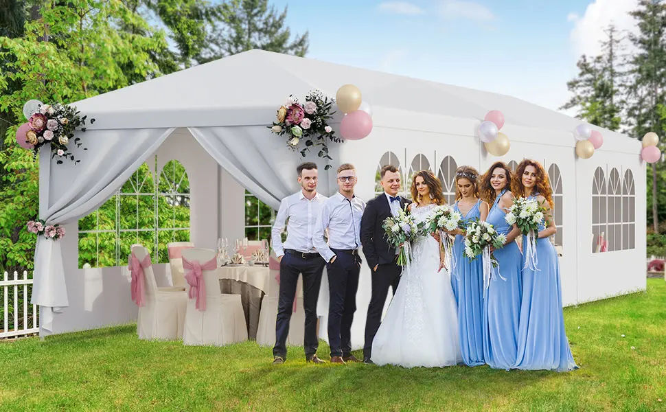 Outdoor Waterproof Gazebo Canopy Tent