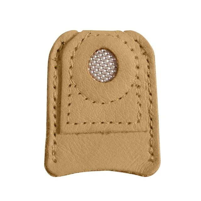 Leather Thimble Knitting Thimble Finger Protector Coin Thimble Pads For  Hand Sewing Quilting Knitting Pin Needles Craft DIY - AliExpress