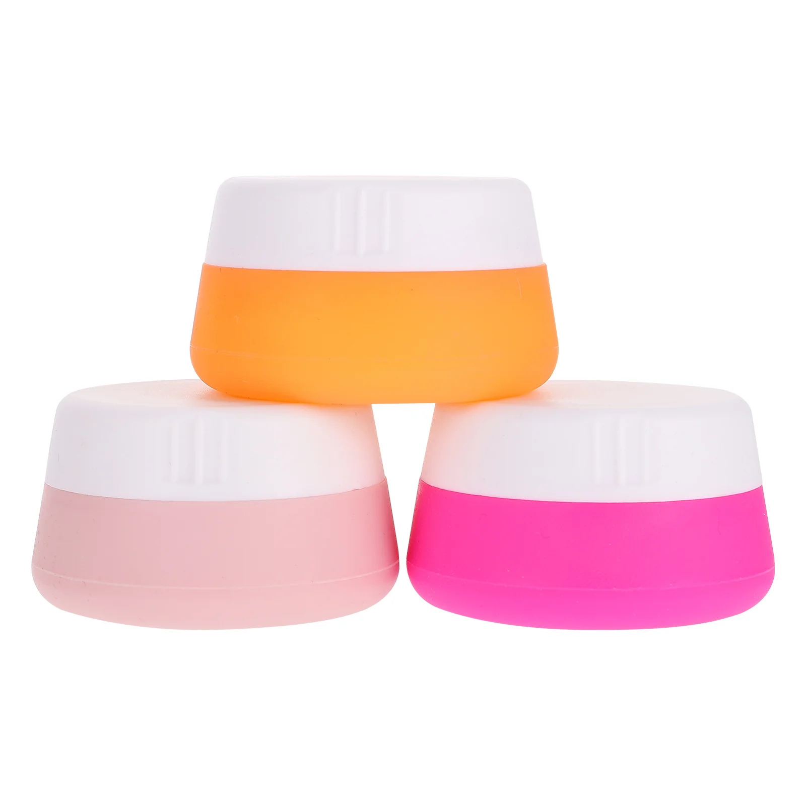 

3 Pcs Silica Gel Bottle Silicone Travel Container Household Jar Lotion Supply Size Containers Portable Sample