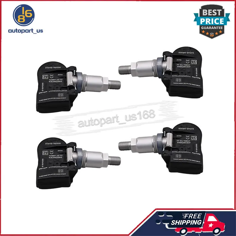 TPMS Ÿ̾ з  ͸ ý,  ƿ, 433 Mhz, 52940-AR000, 52940AR000, 52940, AR000, 4 