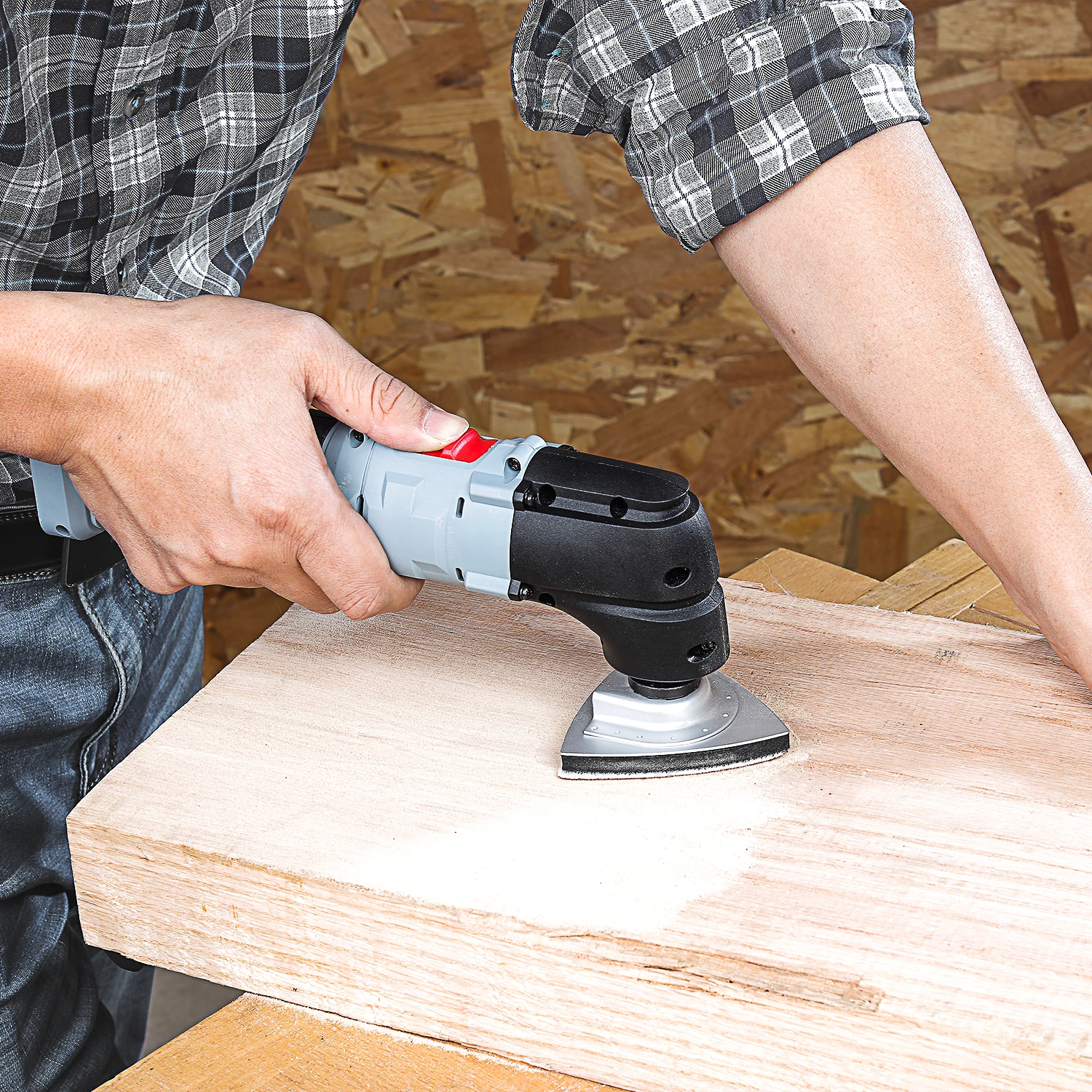 WORKPRO Power Oscillating Tools Electric Trimmer Saws Home DIY Lithium-ion Rechargeable Oscillating Multi Tools 18V/20V 6