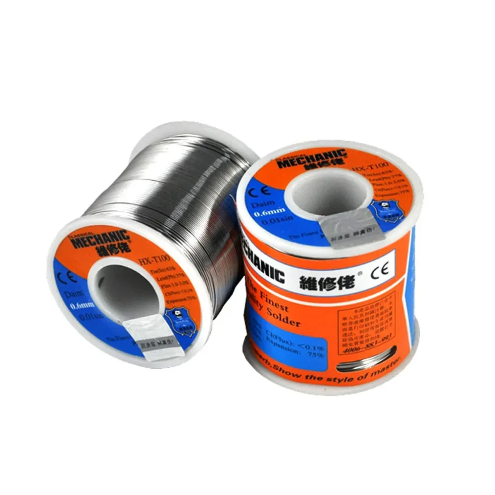 MECHANIC 500g Solder Silk low Temperature Rosin Flux 0.5 0.6 0.8 1.0mm Low Meltingl Point Solder Wire Soldering Tin BGA Welding soldering wire soldering tin wire welding wires