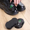 1 Multifunctional Double-Faced Shoe Polish Colorless Light Rub Leather Care Oil Sponge Wax Black Shoes Brush Household Cleaning 6