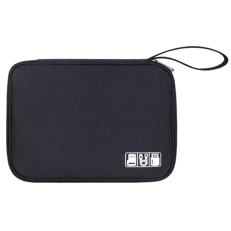 Electronics Organizer Bag Waterproof Carrying Pouch Travel Bag Universal Cable Organizer Electronics Storage Bag Accessories - Image 7