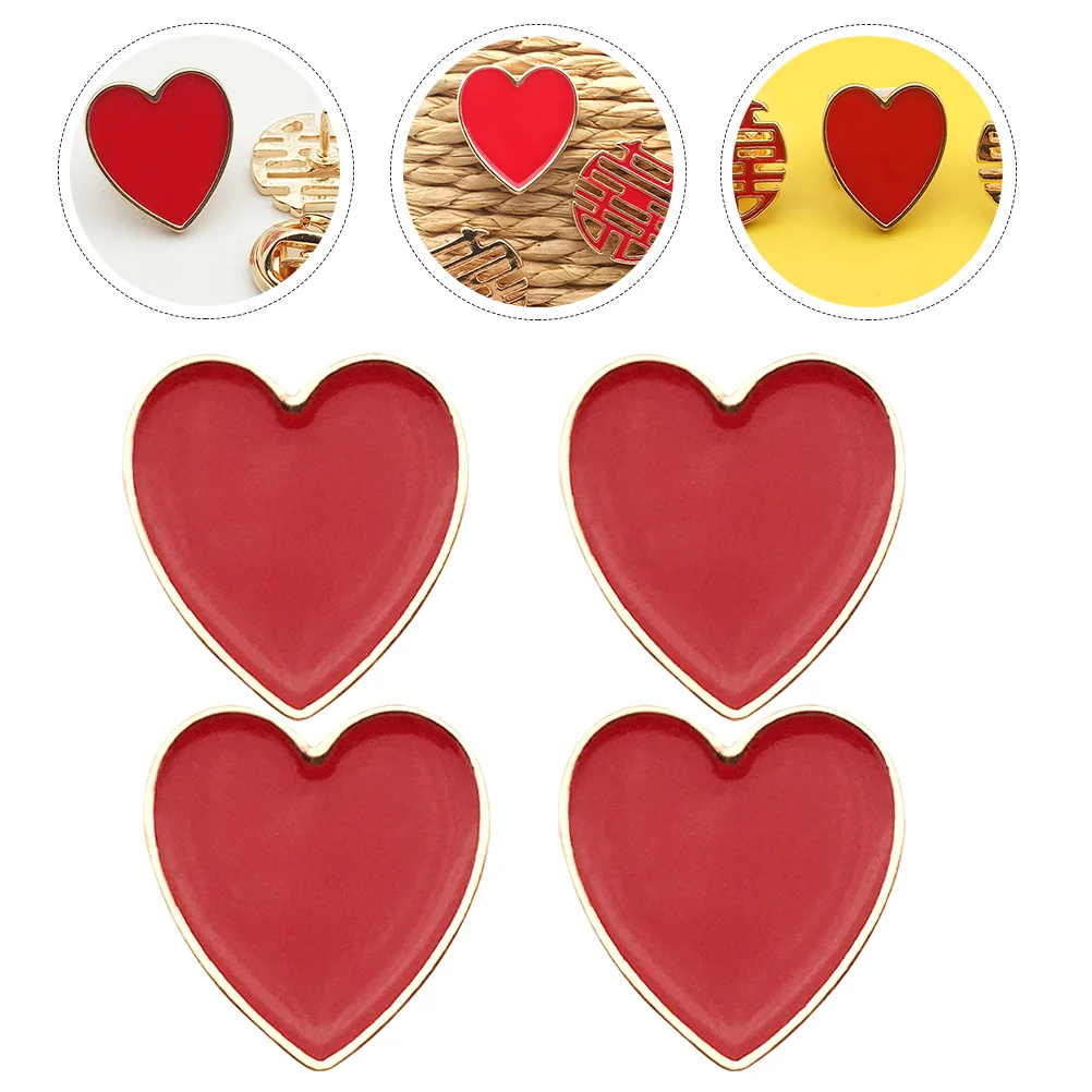 

Brooch Shirt Collar Pins Party Dressing Alloy Valentine's Day Creative Breast Clip Clothing Decoration Wedding Favors