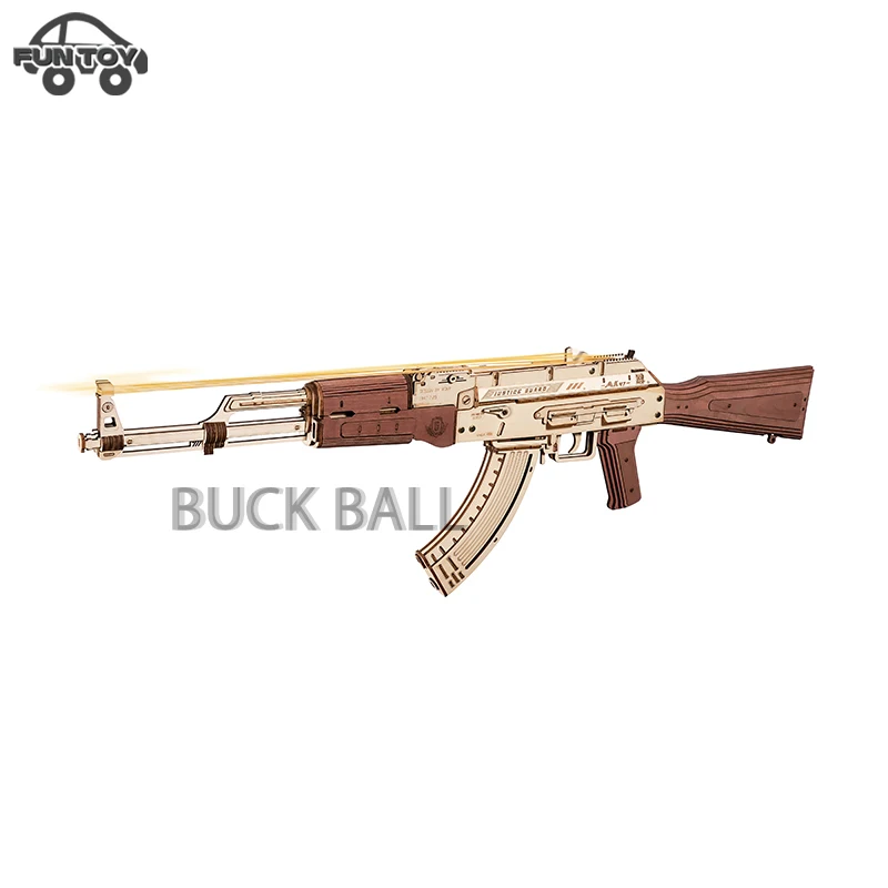 

3D деревянные сборные комплекты АВТОМАТИЧЕСКАЯ ВИНТОВКА Ak47 модель деревянные игрушки деревянные блоки детские игрушки сюрприз для детей подарки на день рождения