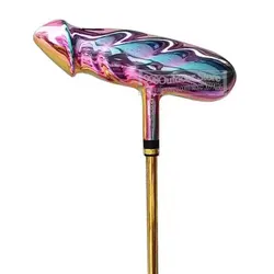 Golf Clubs Putte For Unisex Personalized Golf Putter Steel Shaft Free Shipping 33 34 35 Length Purple or Gold