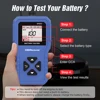 OBDResource Car Battery Tester 6V 12V 24V BR502 OBD2 Battery System Detect Auto Battery Analyzer Tool 100-2000 CCA 2Ah-220Ah 5