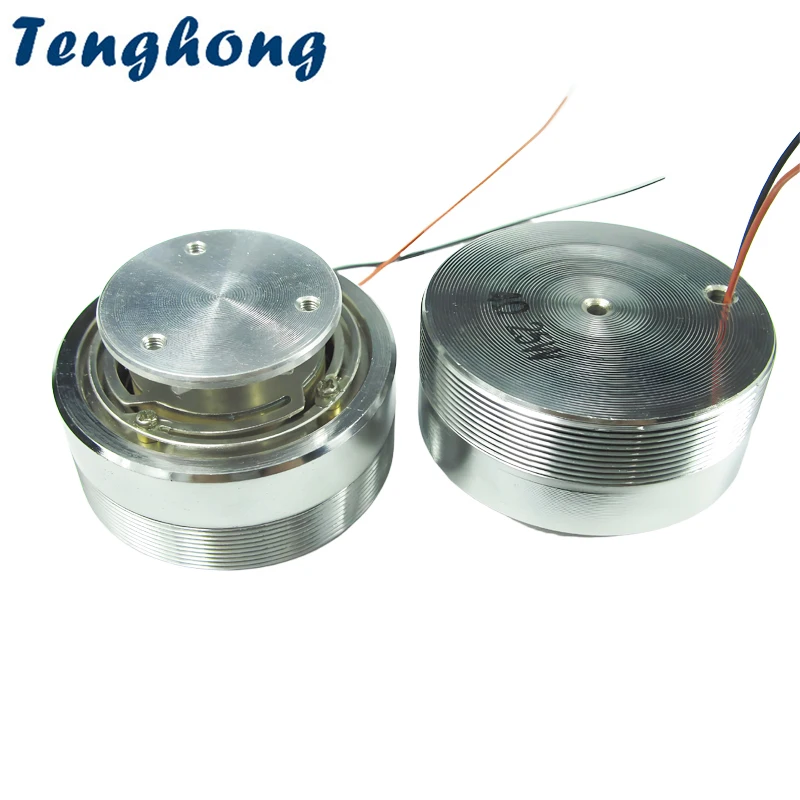 Tenghong 2pcs 2 Inch Resonance Speaker 50MM Vibration Bass Louderspeaker 4 Ohm 25W 8 Ohm 20W Screw Hole For Bathtub Massager