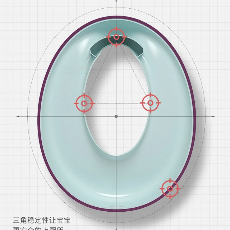 어린이용 휴대용 변기 시트, 남아 및 여아용, 여행 변기 시트, 화장실 시트 커버, 변기 시트 커버