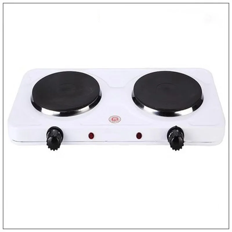 110/220V Electric Burner Hotplate Coffee Heating Stove 2 Pots Heater Induction Cooker Stove Furnace Adjustable Temperature 2000W hotel restaurant commercial use induction electric wok burner cooker stove high power induction stove