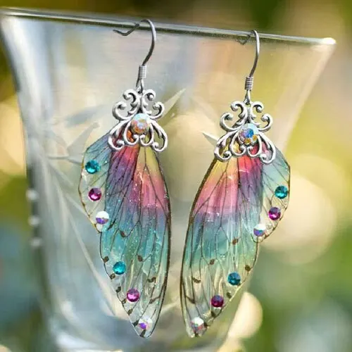 S827b6e01b7044abf8554cb76ff1c0b00G Trendy Colorful Resin Feather Dangle Earrings for Women Fashion Jewelry Micro Zirconia Cute Simple Earrings Party Gift Mallzona