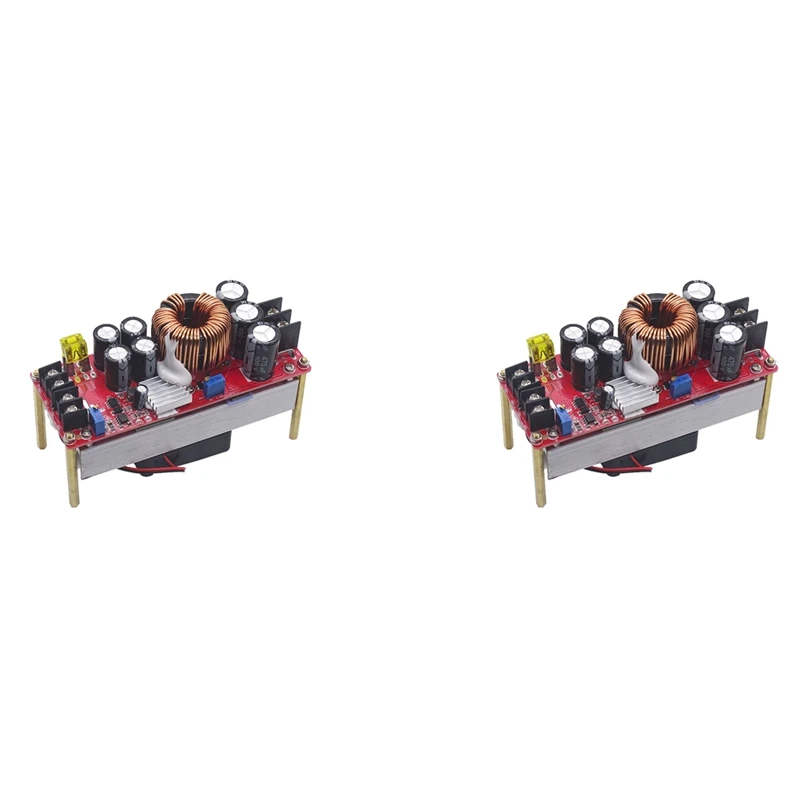 

2x1800 Вт 40 А DC-DC Boost, преобразователь, Повышающий Модуль питания от 10-60 в до 12-90 в, зарядное устройство с регулируемым напряжением (1800 Вт)