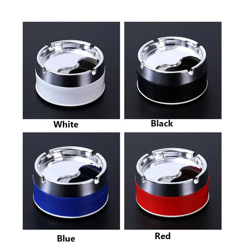 1 Pcs Creative Household Detachable Cigarette Ashtray Portable Mini Rotatable Lid Ashtray(Not Including Cigarette ) portable ashtray cigarettes ashtray