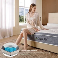 8 Inch Full Mattresses,Hybrid Full Size Mattress in a Box,Gel Memory Foam Medium Firm Grey Mattress,Quality Comfort and Adaptive 2