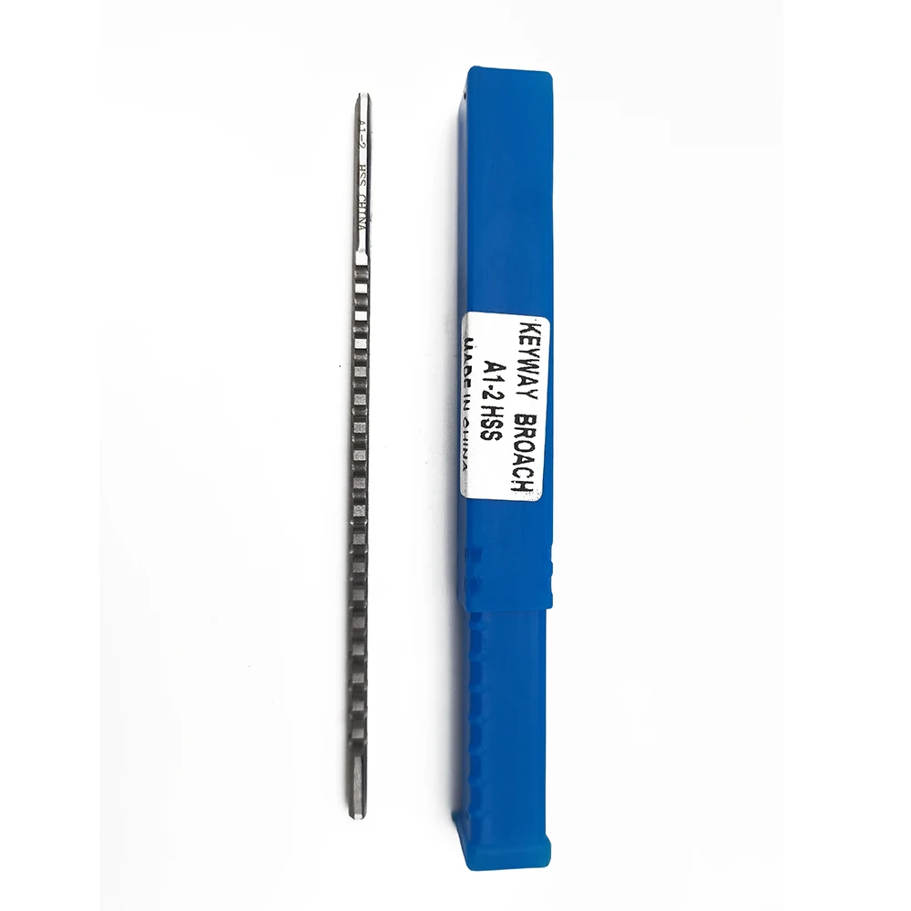 Push-Type Keyway Broach 2mm A1 Metric Size Broaches Broaching Tools for CNC Router Tool for CNC Router Metalworking
