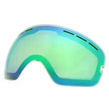 

Outdoor Winter Skiing Eyewear Lens Double UV Anti-Fog Coating Brightening Lens for Man Woman Kid Skiing Glasses Accessories