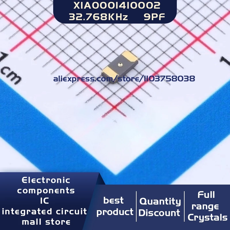 50 개/몫 X1A0001410002 FC-135R 32.7680KA-AC3 32.768KHZ 20ppm 9pF 3215 수정 발진기 공진기 2-SMD 재고 있음