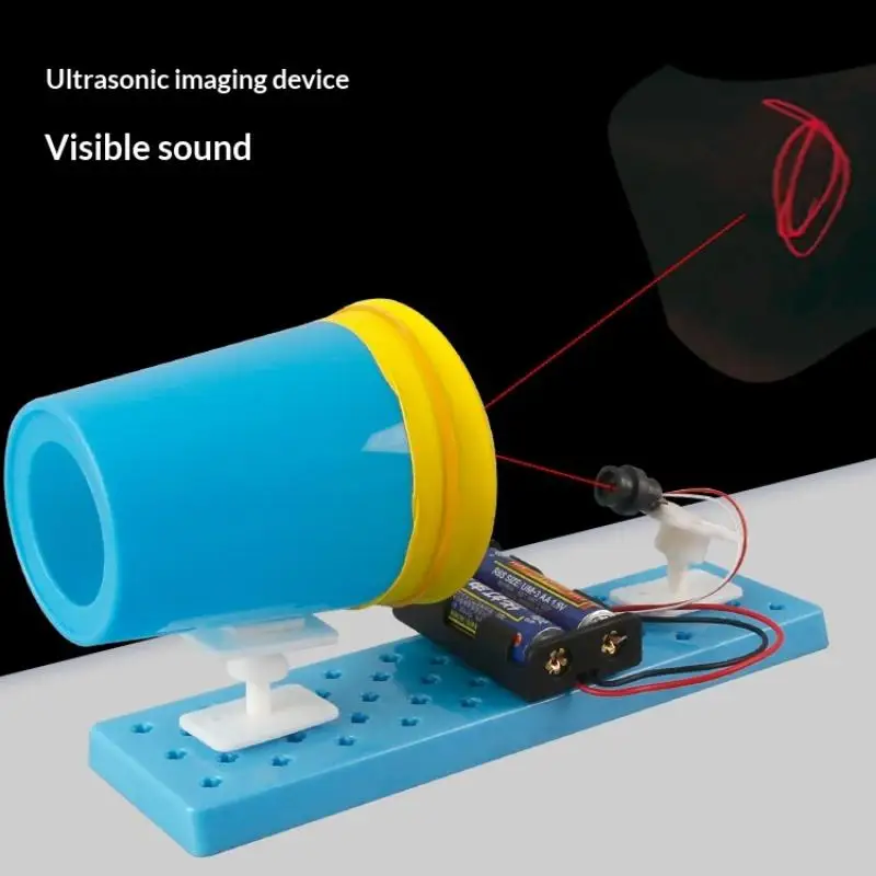 DIY Acoustic Imaging Kit: Sound Wave Art & Science Toy
