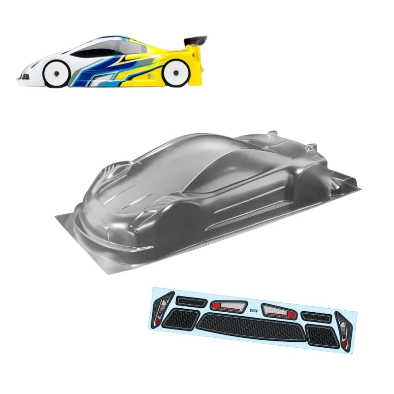 1-10-rc-touring-body-shell-with-stickers-190mm-width-for-on-road-remote-control-toys-electric-racing-red-hawk