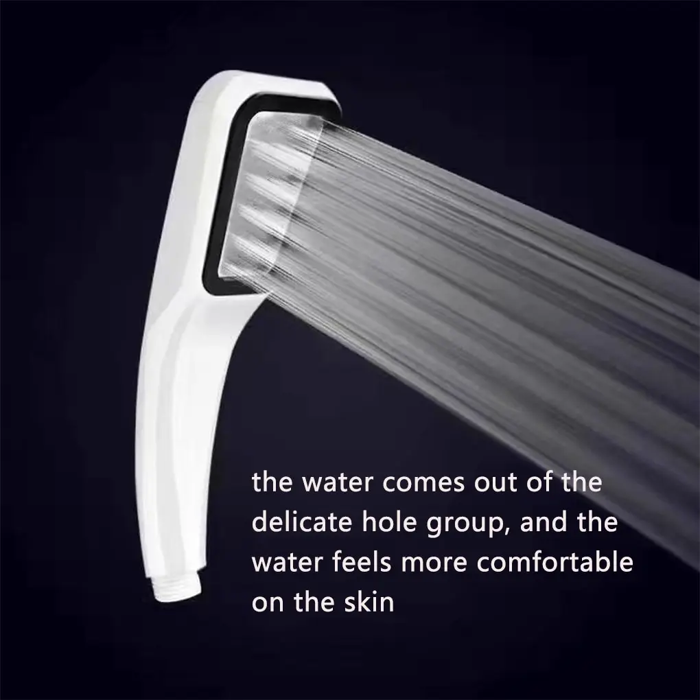 300 Holes High Pressure Rainfall Shower Head Water Saving Chrome Black White Sprayer Nozzle Bathroom Accessories White 300 Holes High Pressure Rainfall Shower Head Water Saving Chrome Black White Sprayer Nozzle Bathroom Accessories White