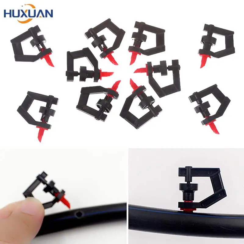 

10PC 360Degree Rotating Sprinkler Nozzle G Type Refraction Watering Sprinklers Garden Irrigation Lawn Sprayed Fitting 40-140L/H