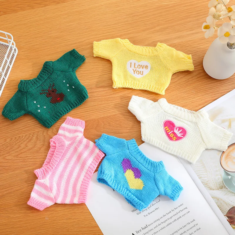 Sweater Clothes For Duck 30 cm 1pc lalafanfan Duck Kawaii Plush Toy Accessories Soft Animal Dolls Children's Toys Birthday Gifts plush toy accessories doll clothes