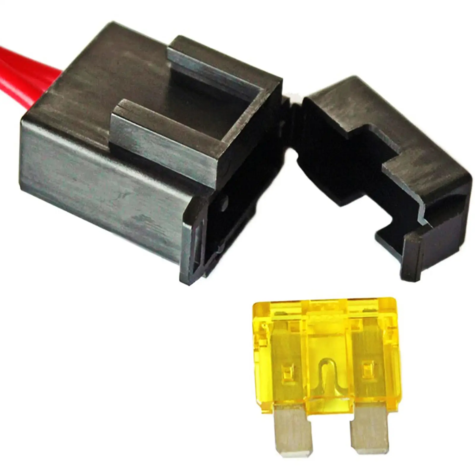 40 Amp Electric Fan Wiring Kit Temperature Switch Fan Cooling Harness Car