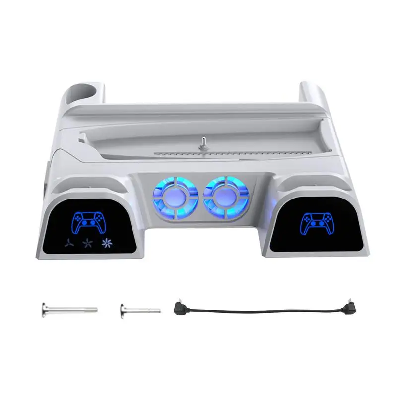 

Подставка для игровой консоли, многофункциональная охлаждающая и зарядная станция для игровой консоли | С USB-портом для зарядки и 11 играми