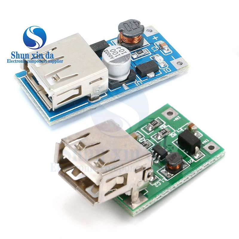 Convertitore DC-DC 0.9V-5V a 5V 600MA, Modulo di Alimentazione Step-Up, Scheda di Ricarica con Uscita USB