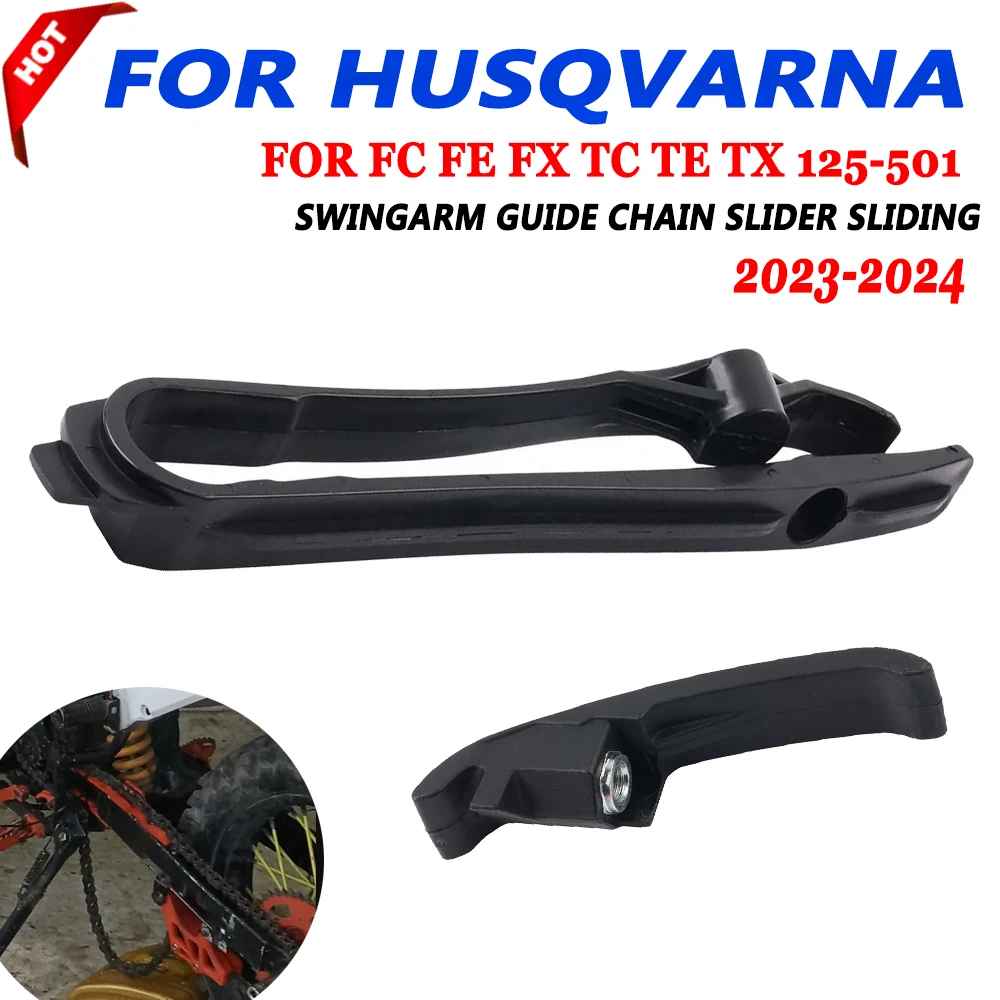 Per Husqvarna 125 150 250 300 350 450 501 Fc Fx Tc Te Tx Fe 350W 501W Te300 2023 2024 Accessori Swingarm Chain Slider Guard