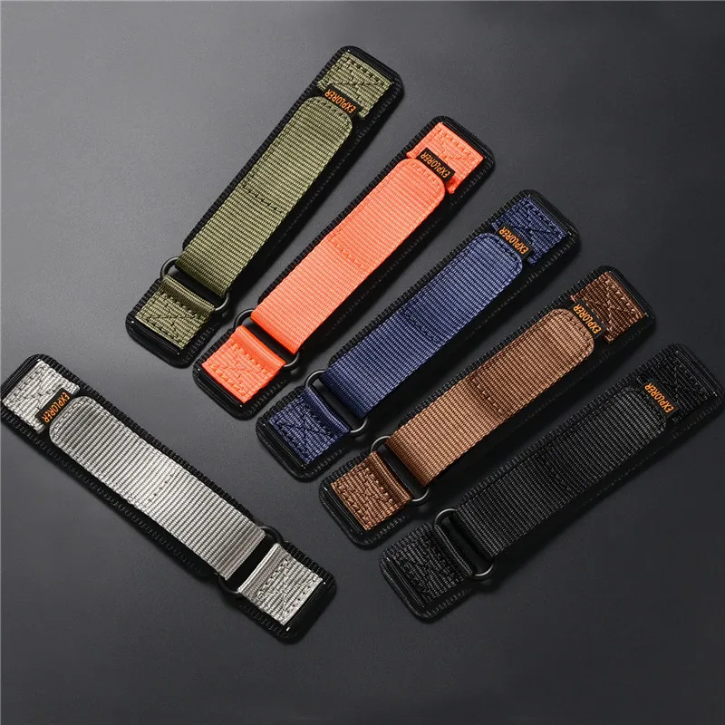 Versatile Nylon Weave Waterproof Outdoor Sport Watchband Strap