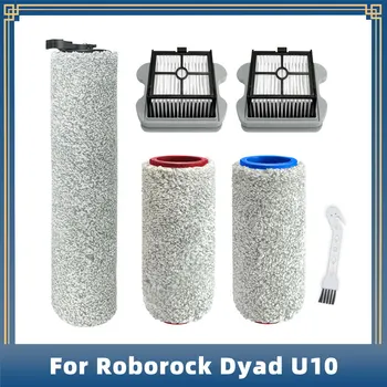 Roborock Dyad U10 진공 청소기 교체 예비 부품 액세서리, 분리형 롤러 브러시 헤파 필터 호환