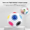 Magic Rainbow Puzzle Ball Cube Speed Ball Fun Stress Reliever Fidget Ball Toy Christmas Stocking Stuffers for Kids And Adults 5
