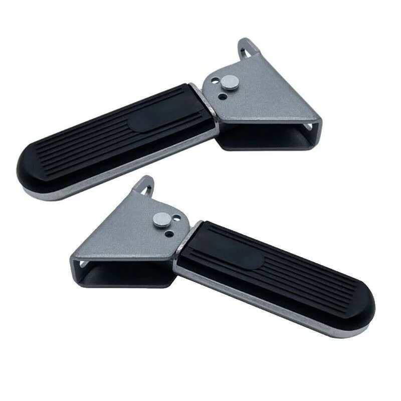 Universal Motorcycle Foot Pegs Footrest 2PCS Left&Right Racing Pedal Durable