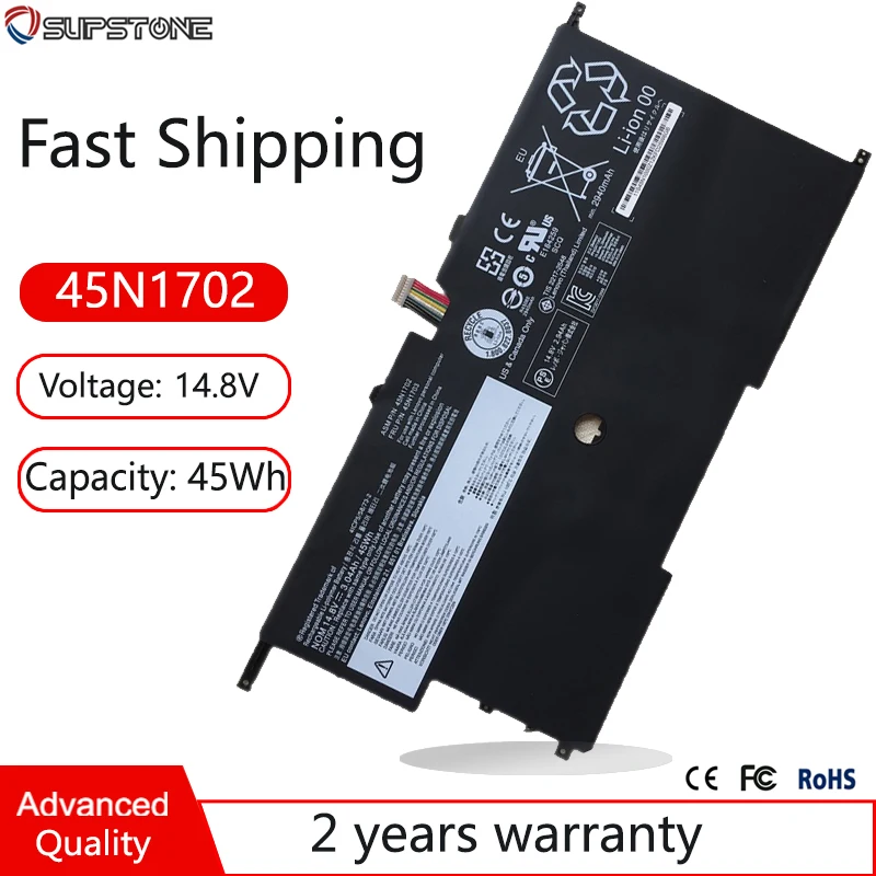 45N1702 Laptop Battery For Lenovo ThinkPad X1 CARBON 2ND GEN,3RD(2015 ...