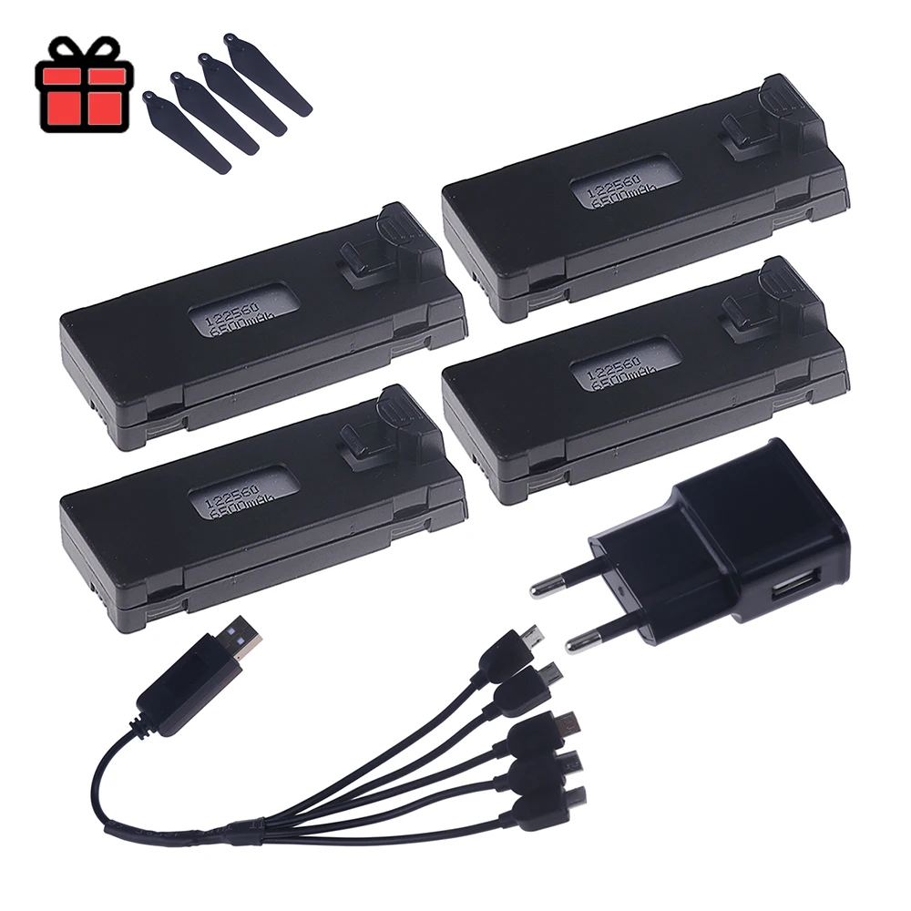 ตัวเลือกสินค้า แบตเตอรี่ชาร์จได้ 3.7V 6500mAh สำหรับโดรน RC