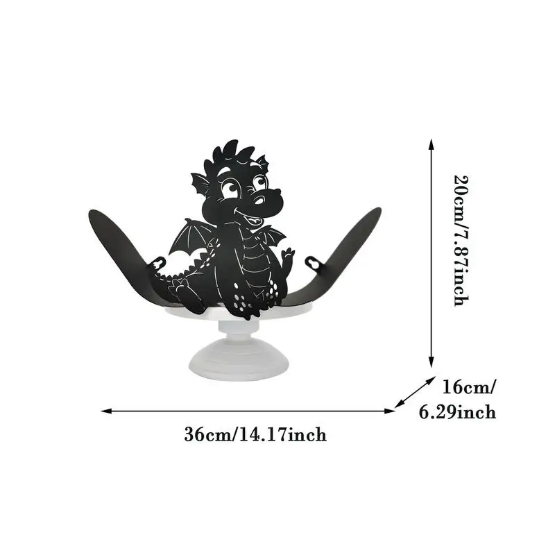 동물 장식 변기 종이 홀더, 벽걸이 롤 종이 거치대, 녹 없는 욕실 종이 타월 거치대, 스탠딩 디자인