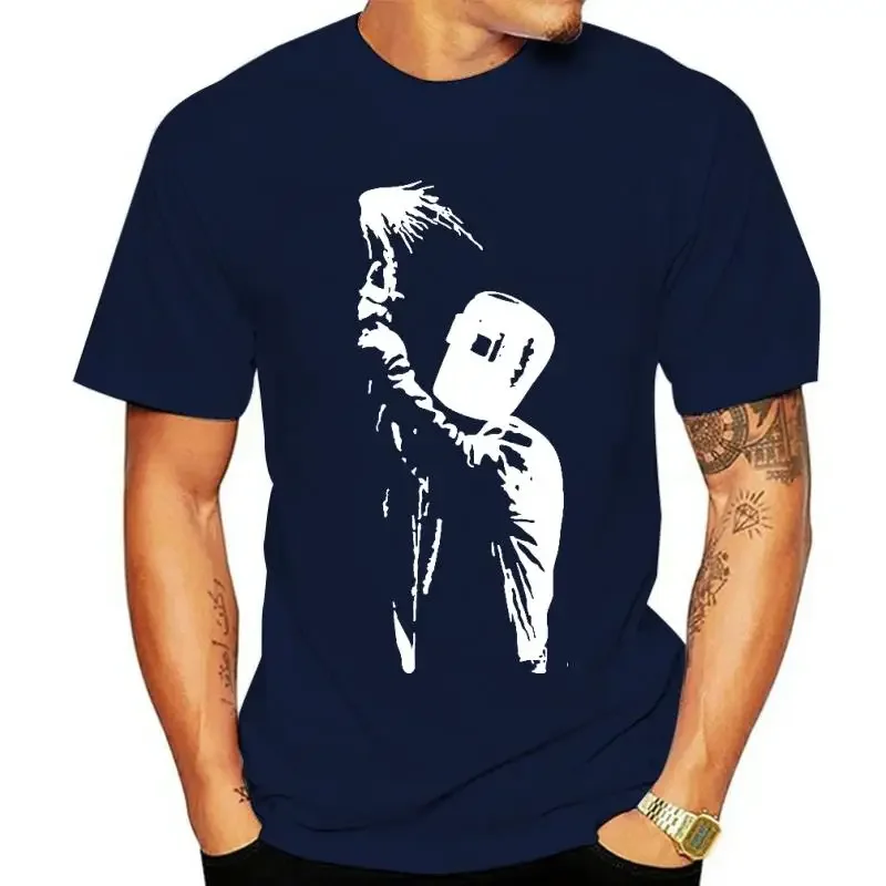 

Welders Birthday Funny Unisex Graphic Fashion New Cotton Short Sleeve T Shirts O-Neck Harajuku T-shirt