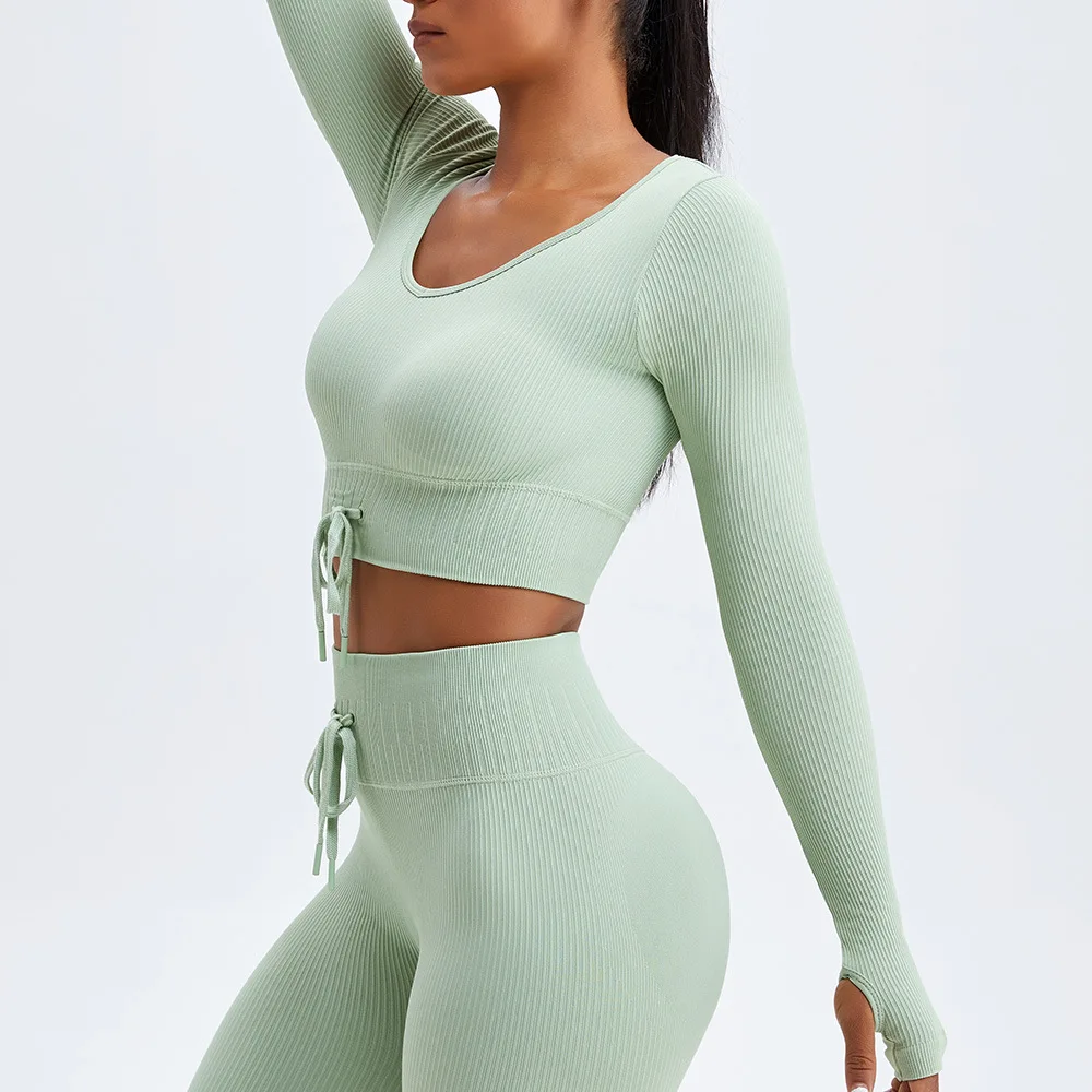 

New women's skinny trousers short tie suit