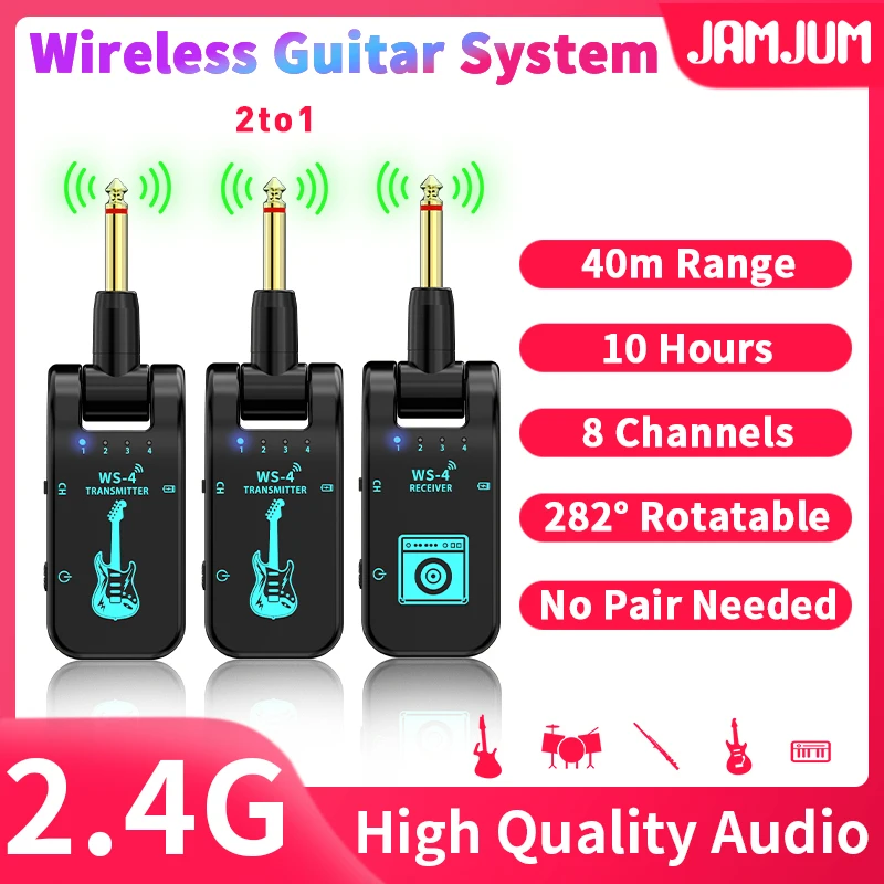 Wireless Guitar Transmission System