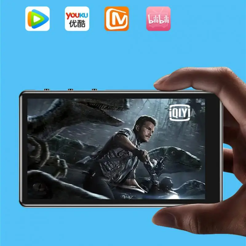 Portable WiFi MP4 Player Bluetooth MP5 HiFi Sound Music MP3 Player 4.0 "Full Touch Screen FM/Recorder/Browser/Support Max 256GB