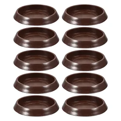 Non Skid Furniture Pads Furniture Grippers Wheel Caster Cups Bed Chair Stoppers Plastic Caster Cups for Carpet