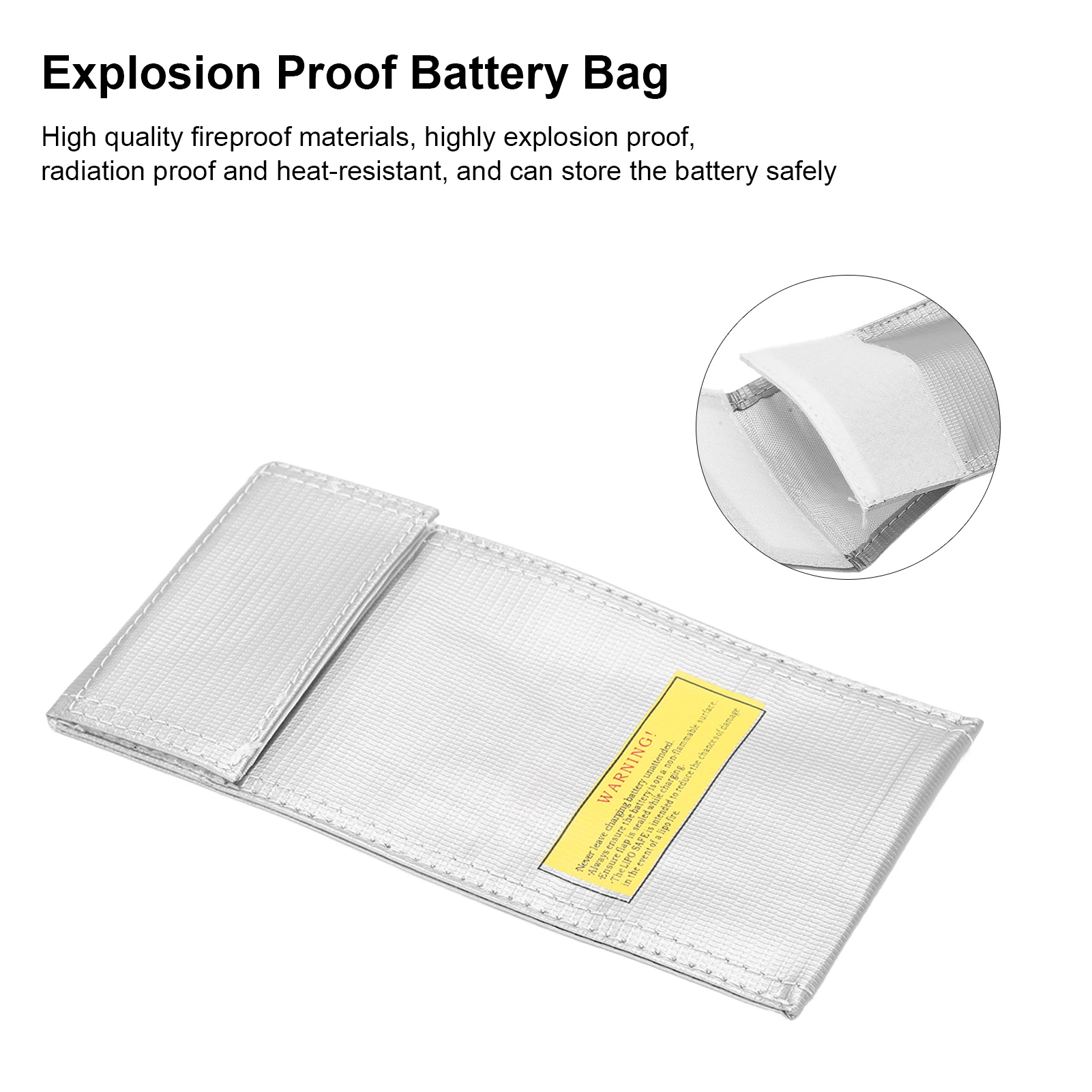 Battery Bag Fireproof Battery Pack Lithium Battery Safety Bag Fireproof And Explosion Proof Bag For Airplane Model Battery